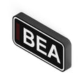 F1 Fahrer-LED BEA - LEDaura personalisierte LED-Leuchte