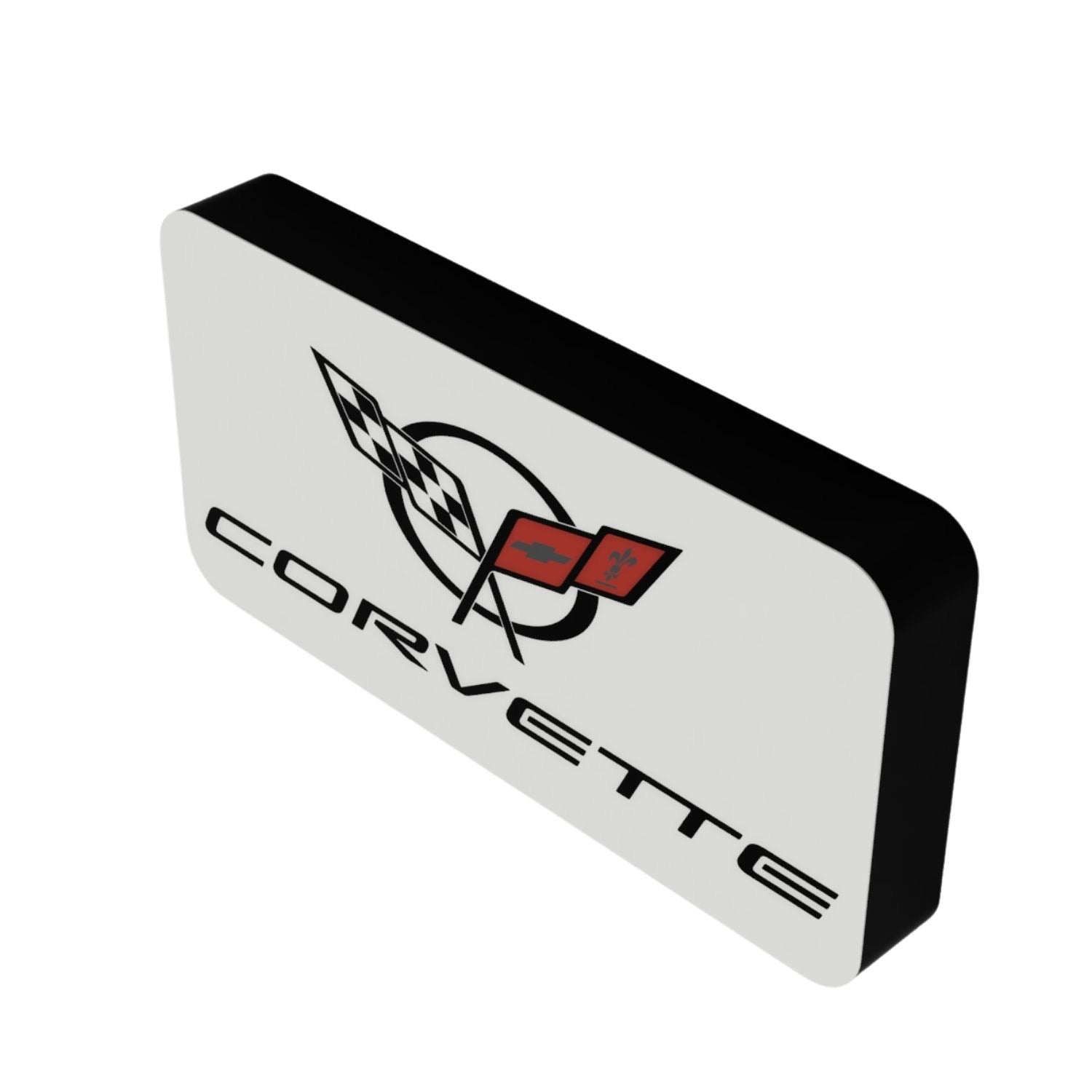 Corvette Logo LED-Leuchte - LEDaura personalisierte LED-Leuchte