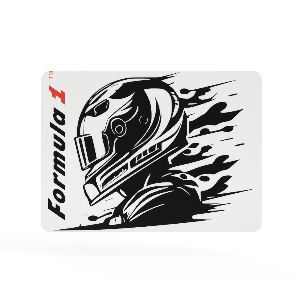 Formel 1 Racer Profil LED-Leuchte - LEDaura personalisierte LED-Leuchte