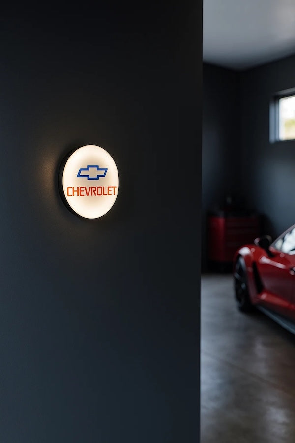 Chevrolet LED-Leuchte - LEDaura personalisierte LED-Leuchte