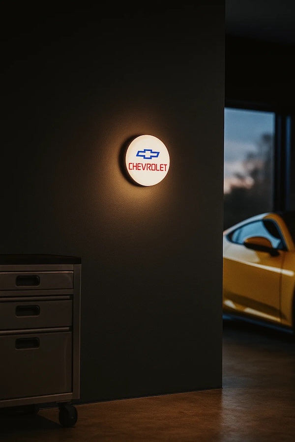 Chevrolet LED-Leuchte - LEDaura personalisierte LED-Leuchte