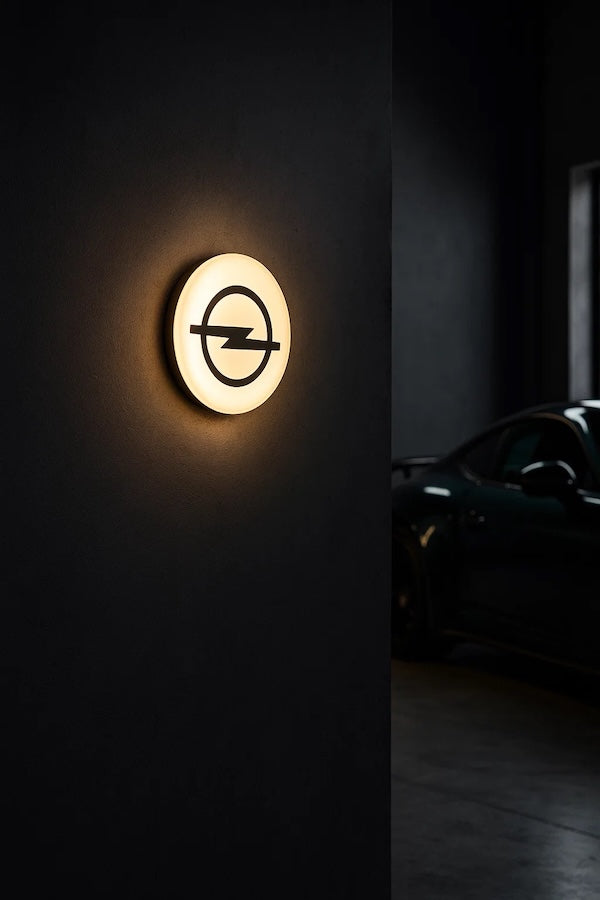 Opel LED-Leuchte NEU - LEDaura personalisierte LED-Leuchte