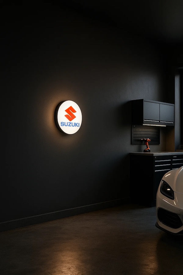 Suzuki LED-Leuchte - LEDaura personalisierte LED-Leuchte