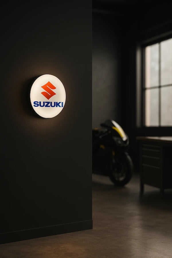Suzuki LED-Leuchte - LEDaura personalisierte LED-Leuchte