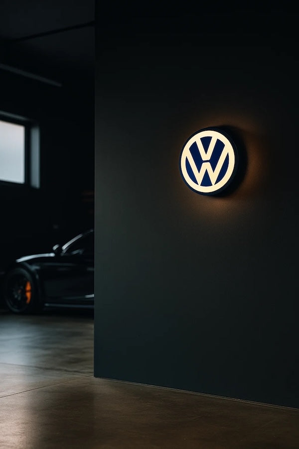 VW LED-Leuchte ALT - LEDaura personalisierte LED-Leuchte