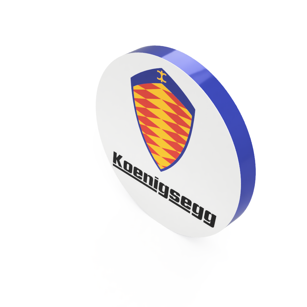 Koenigsegg LED-Leuchte - LEDaura personalisierte LED-Leuchte