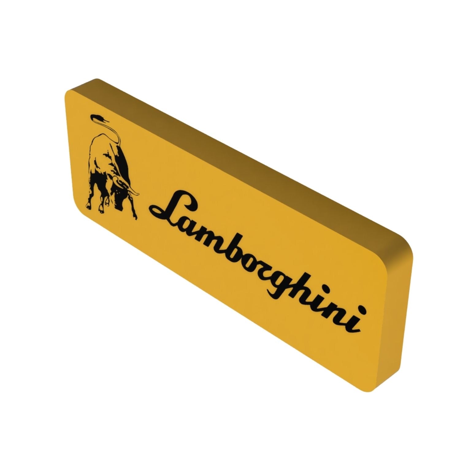 Lamborghini Logo LED-Leuchte - LEDaura personalisierte LED-Leuchte