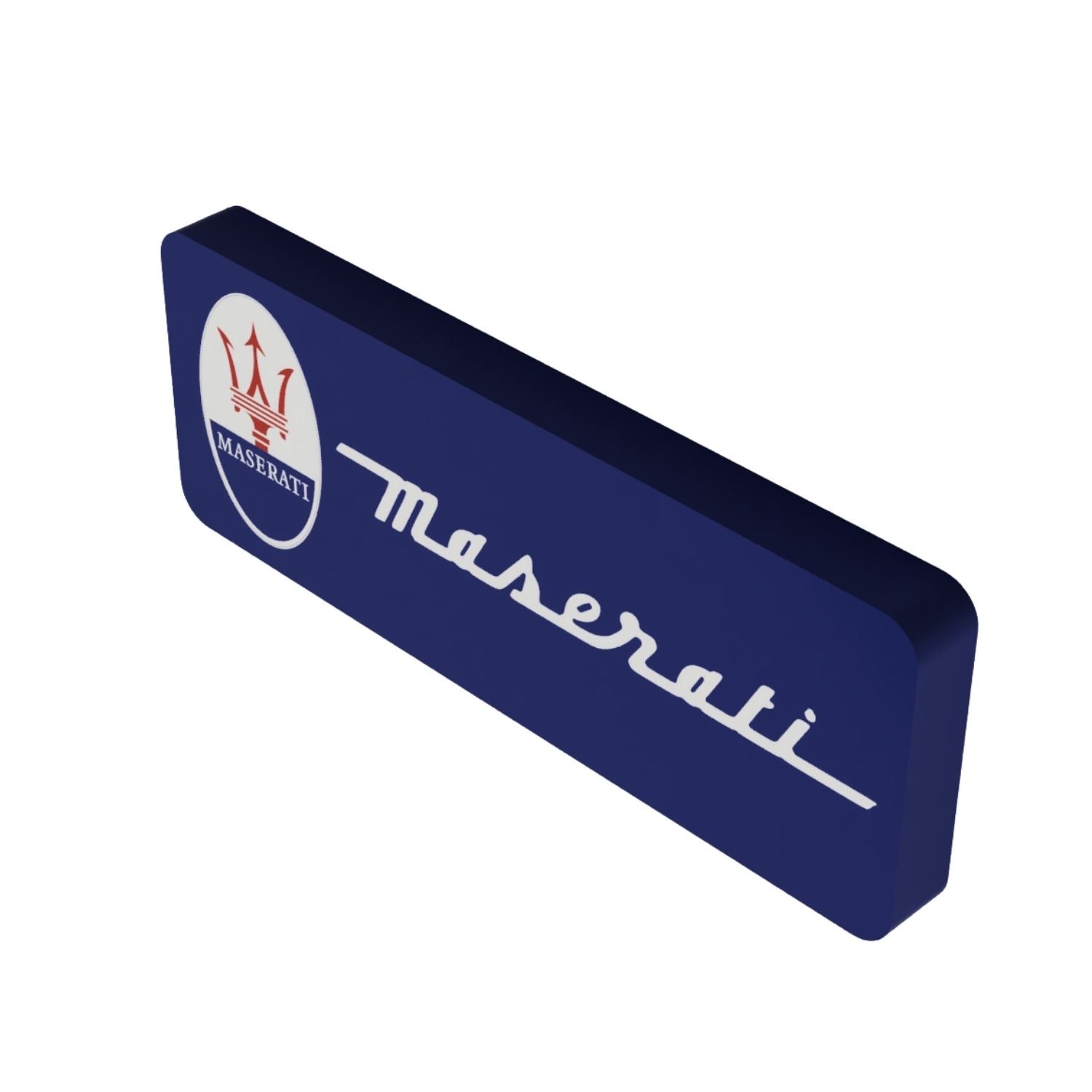 Maserati Logo LED-Leuchte - LEDaura personalisierte LED-Leuchte