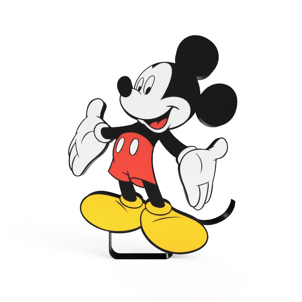 Mickey Mouse LED-Leuchte - LEDaura personalisierte LED-Leuchte
