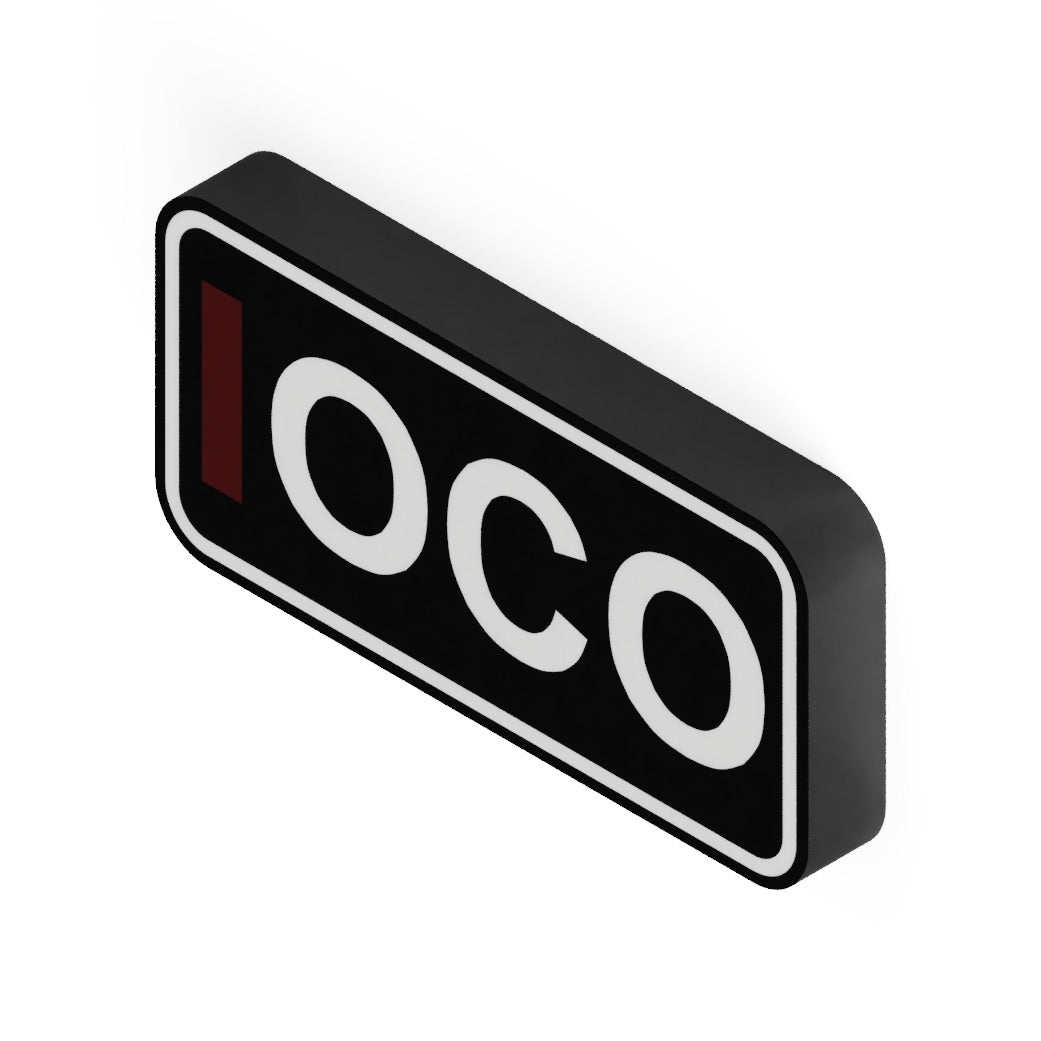 F1 Fahrer-LED OCO - LEDaura personalisierte LED-Leuchte