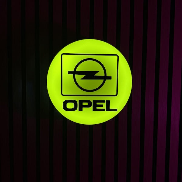 Opel LED-Leuchte ALT - LEDaura personalisierte LED-Leuchte
