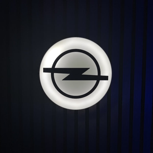 Opel LED-Leuchte NEU - LEDaura personalisierte LED-Leuchte
