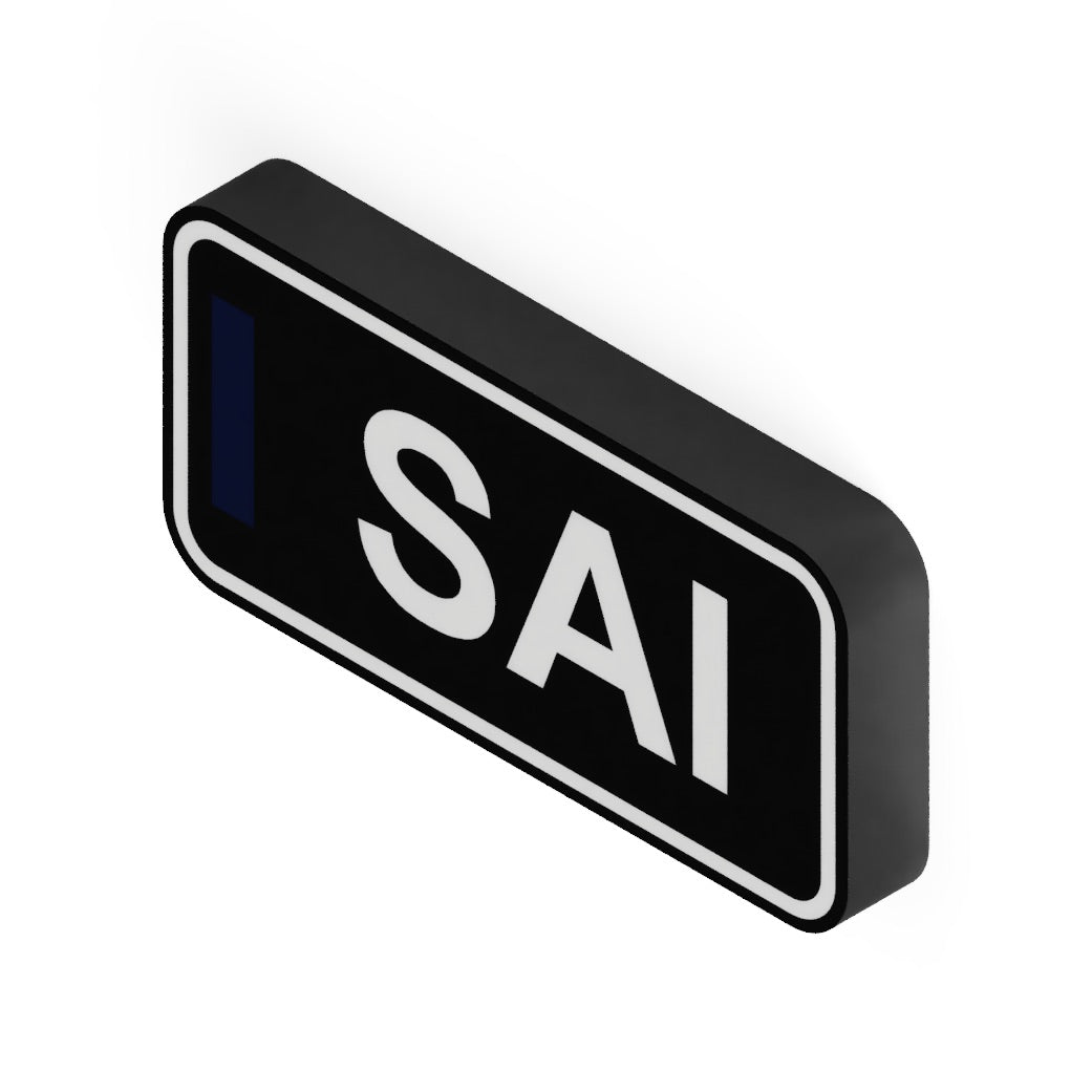 F1 Fahrer-LED SAI - LEDaura personalisierte LED-Leuchte