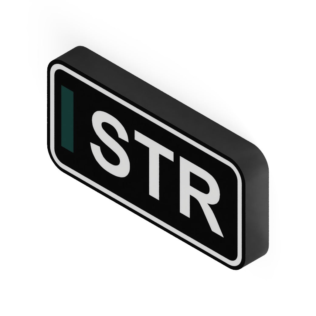 F1 Fahrer-LED STR - LEDaura personalisierte LED-Leuchte