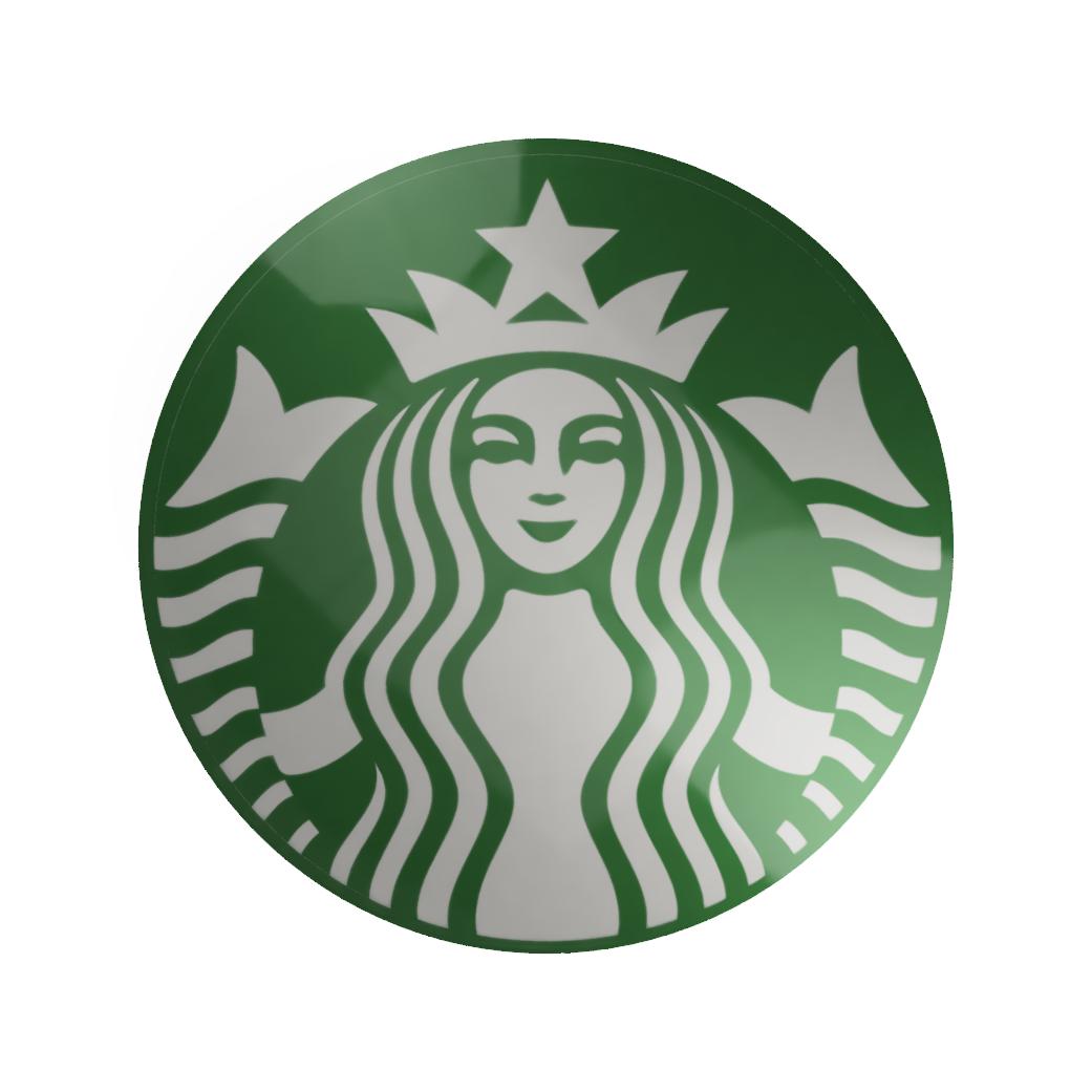 Starbucks LED-Leuchte - LEDaura personalisierte LED-Leuchte