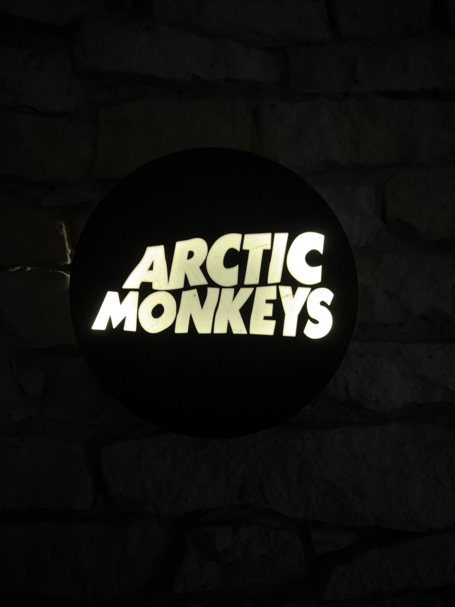 Arctic Monkeys LED-Leuchte - LEDaura
