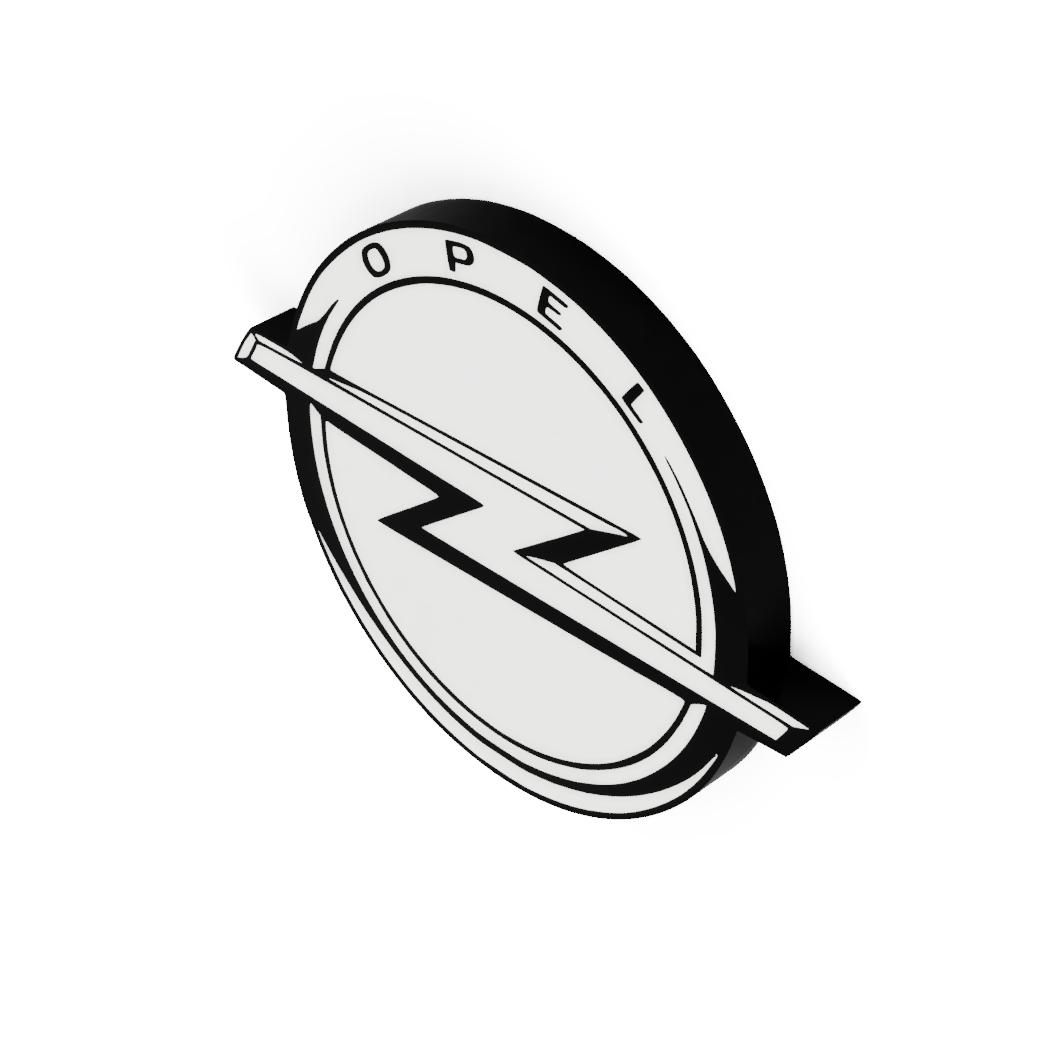OPEL Logo LED-Leuchte - LEDaura personalisierte LED-Leuchte