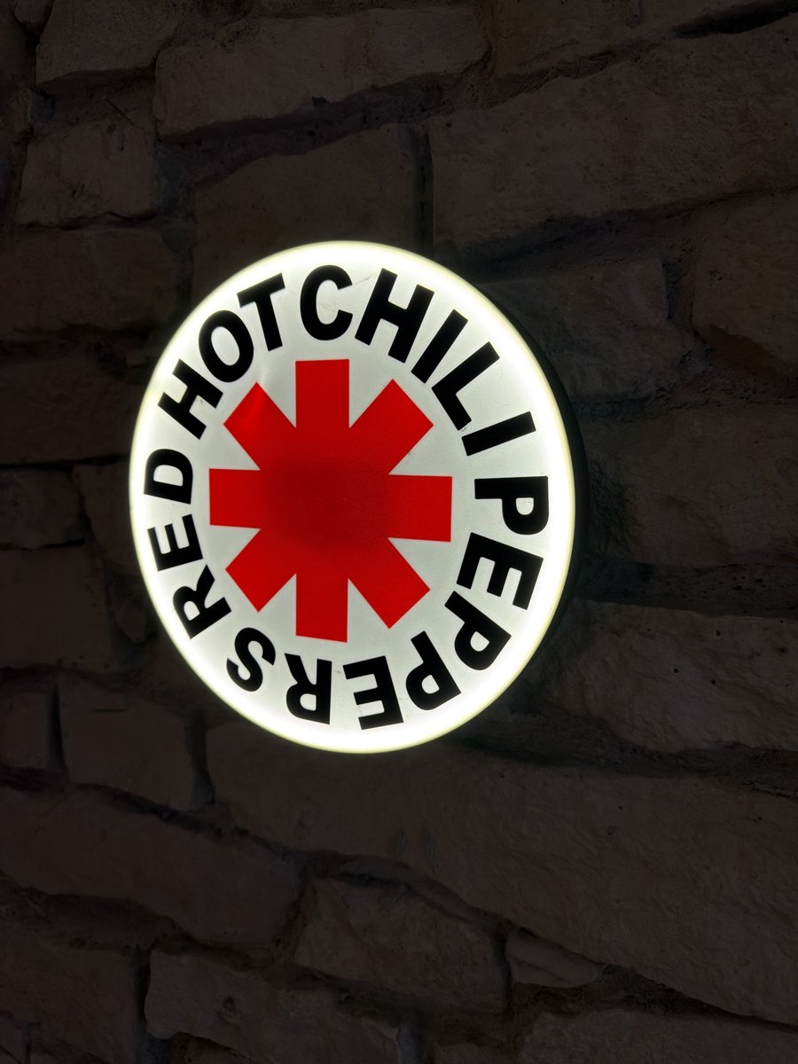Red Hot Chili Peppers LED-Leuchte - LEDaura
