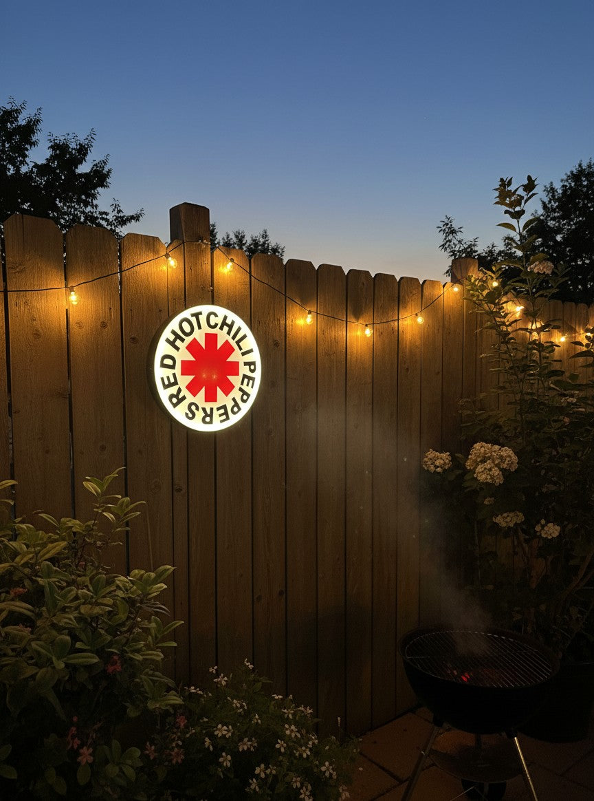 Red Hot Chili Peppers LED-Leuchte - LEDaura