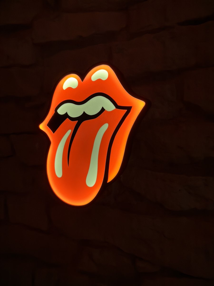 The Rolling Stones LED-Leuchte - LEDaura