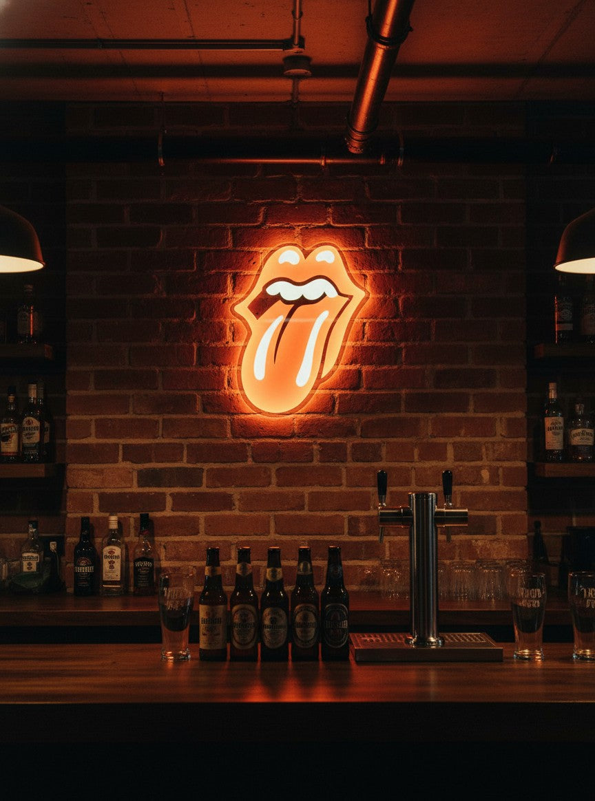 The Rolling Stones LED-Leuchte - LEDaura