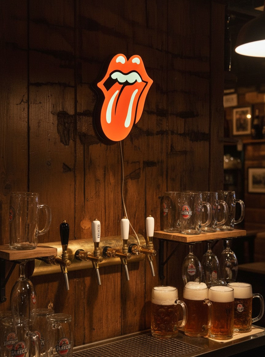 The Rolling Stones LED-Leuchte - LEDaura